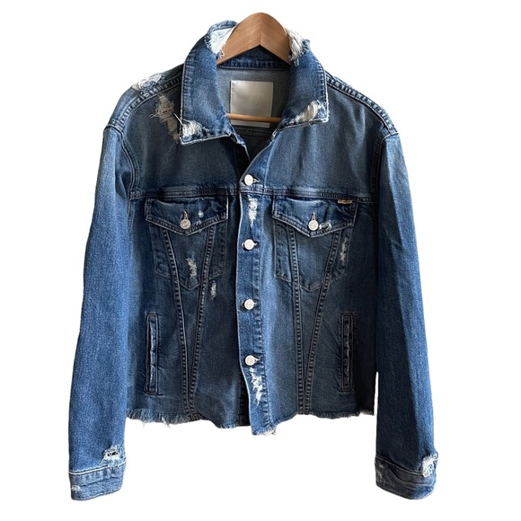 Mother Superior Distressed Drifter Jean Jacket - Picture 1 of 13